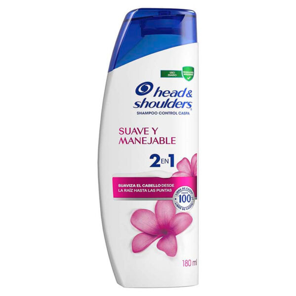 H&S 2 EN 1 180 ML