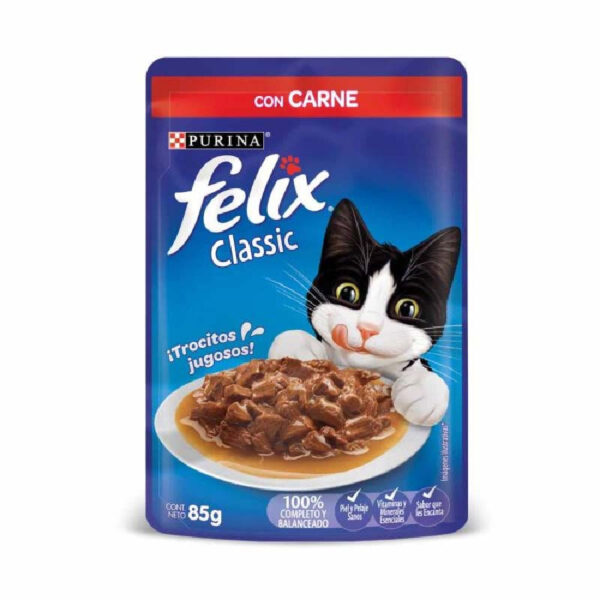 FELIX CON CARNE 85G