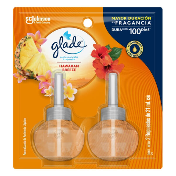 ANBIENTADOR GLADE HAWIIAN X2 UN