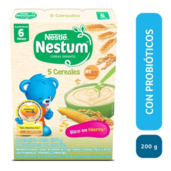 NESTLE NESTUM CEREAL INFANTIL 5CEREALES 200 G