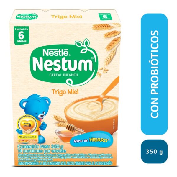 NESTLE NESTUM CEREAL INFANTIL TRIGO MIEL 350 G