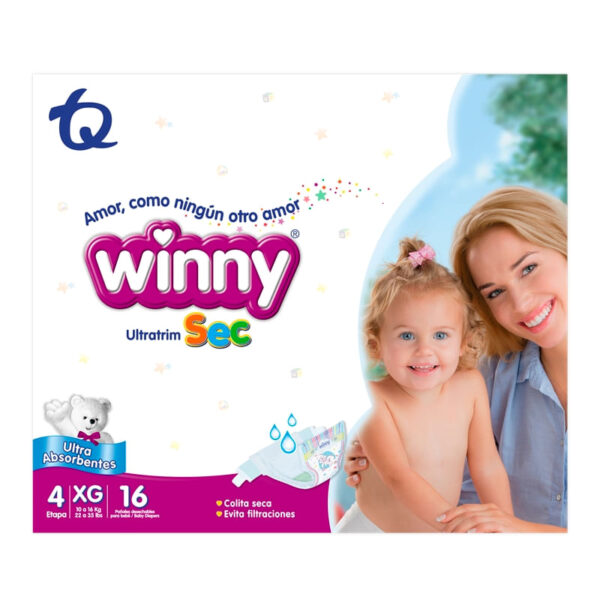 PAÑALE WINNY X16 UNID ETAPA 4