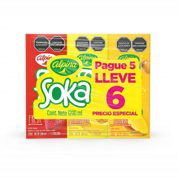 JUGO SOKA X 6UN