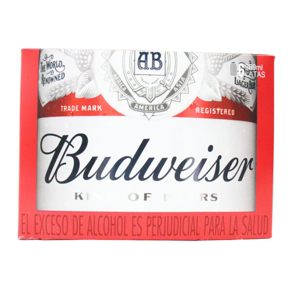 CERVEZA BUDWEISER X 6