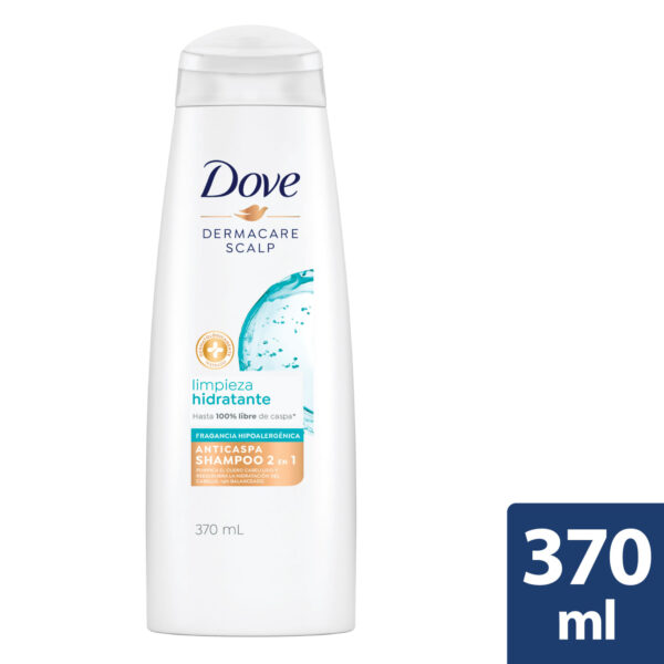SHAMPOO DOVE LIMPIEZA HIDRATANTE  370ML