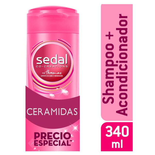 SHAM + ACON CERAMIDAS SEDAL 340ML