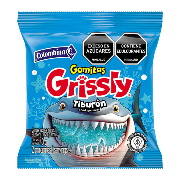 GOMITAS GRISSLY TIBURON 40 G