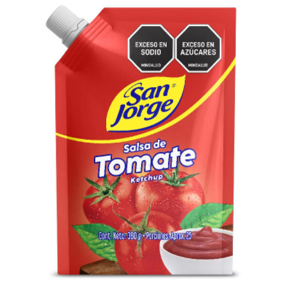 SALSA TOMATE 380GR SAN JORGE
