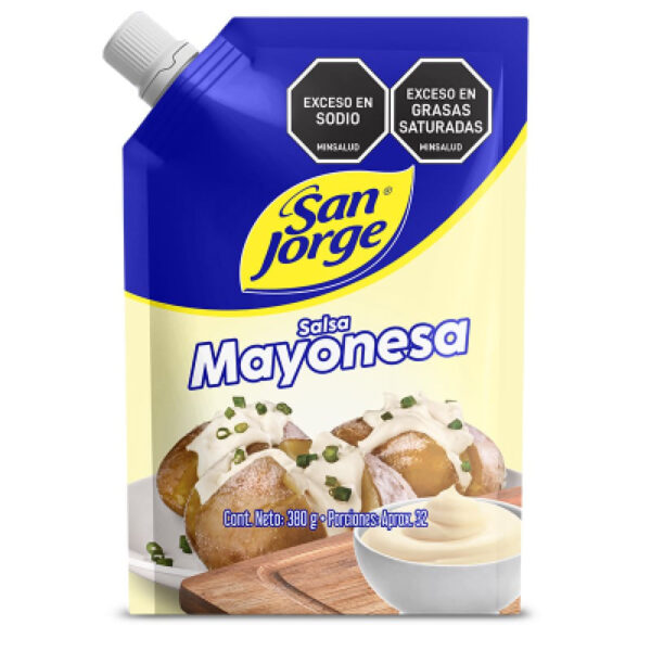 SALSA MAYONESA 380GR SAN JORGE
