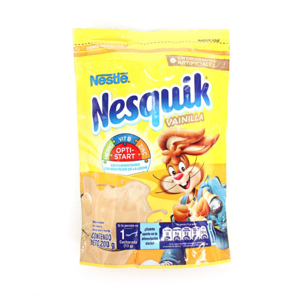 NESTLE NESQUIK SABOR A VAINILLA 200 G