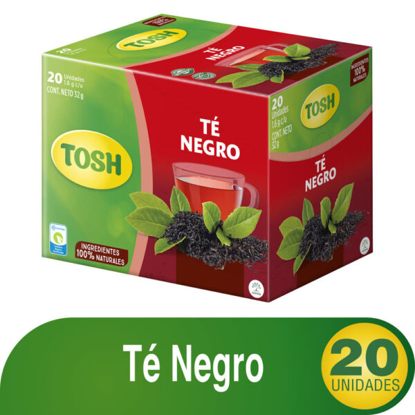 TOSH TE NEGRO 20X32G