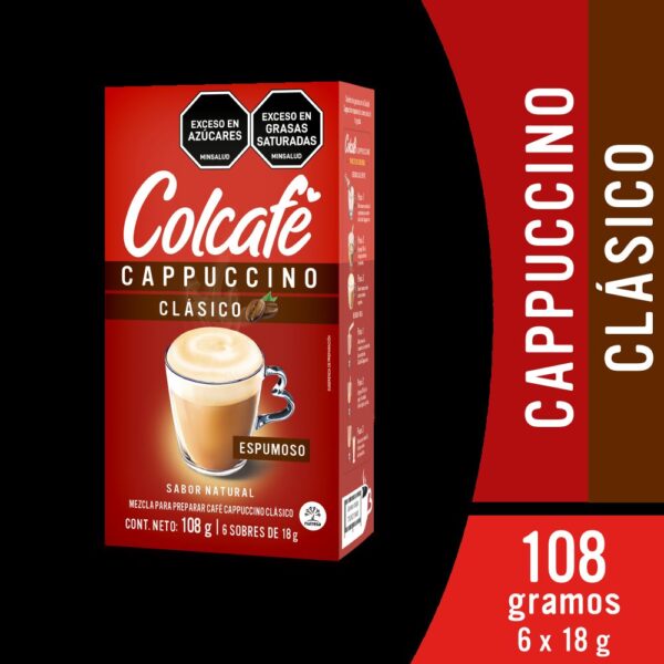 CAPPUCCINO CLASICO COLCAFE 108G