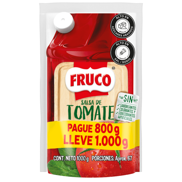 SALSA TOMATE FRUCO X 1 KL