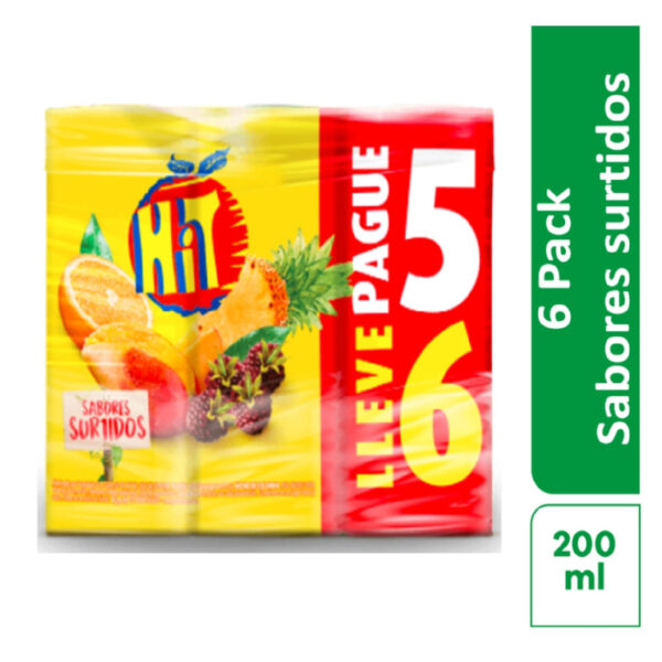 HIT 6 PACK X200ML