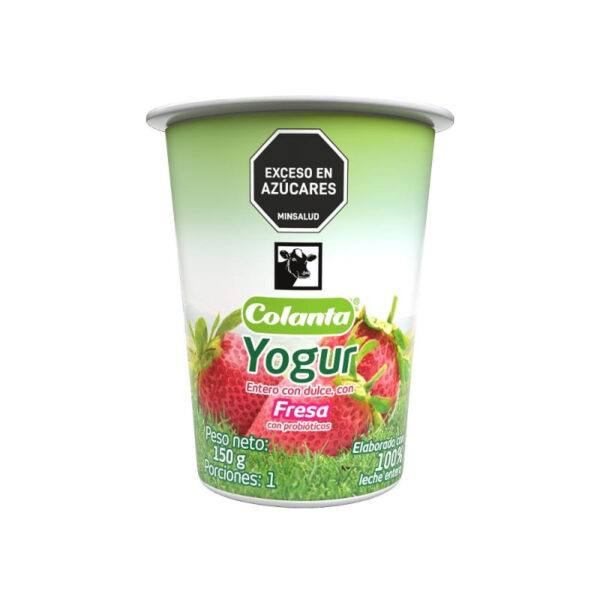 COLANTA YOGURT  FRESA 150G