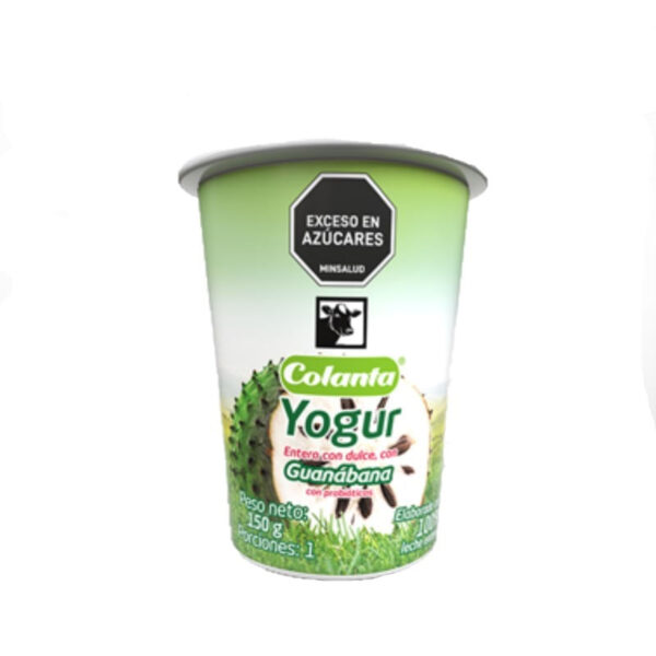 COLANTA YOGURT  GUANABANA 150G