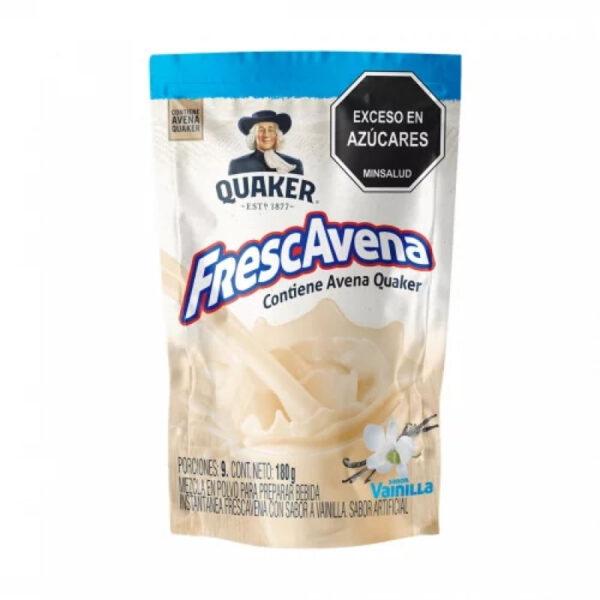 QUAKER FRESCAVENA SABOR A VAINILLA 180 G