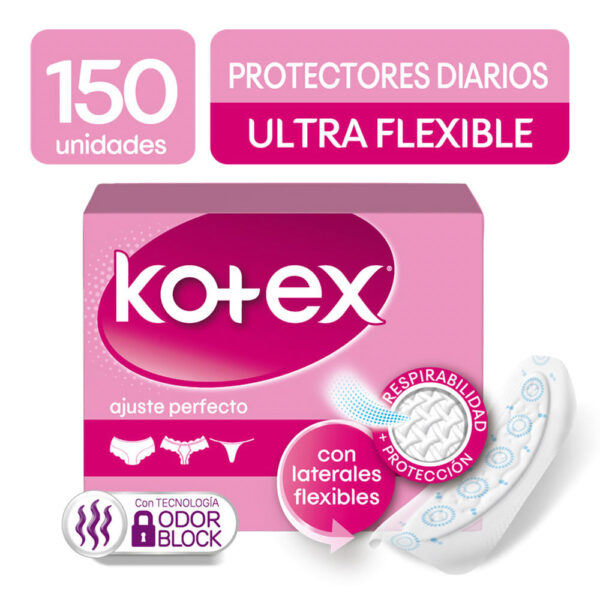 KOTEX X150 PROTECTORES ULTRA FLEXIBLE
