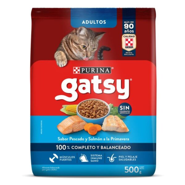 GATSY PESCADO SALMON 500GR