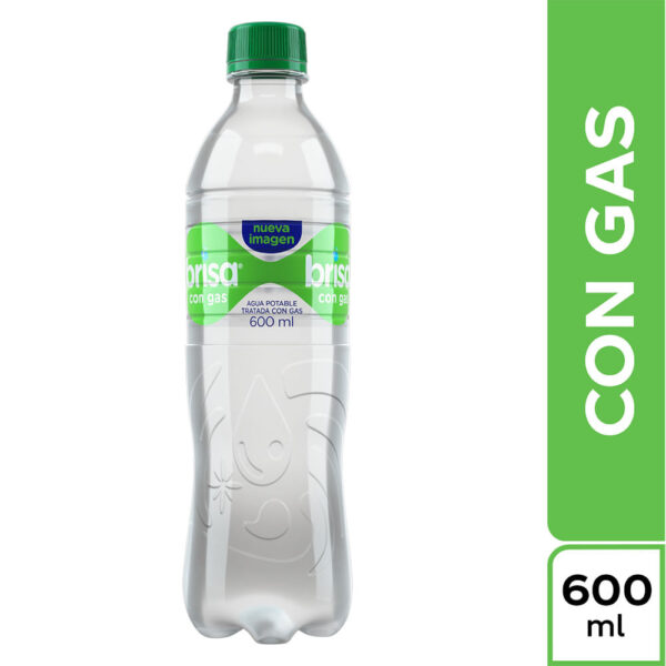 AGUA BRISA GAS 600ML