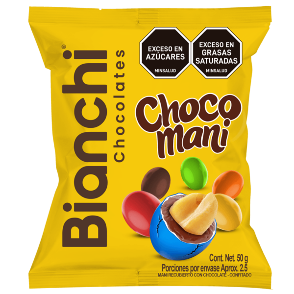 BIANCHI CHOCOLATES CHOCO MANI 50 G