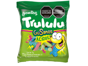 GOMITAS TRULULU GUSANOS X 70GR
