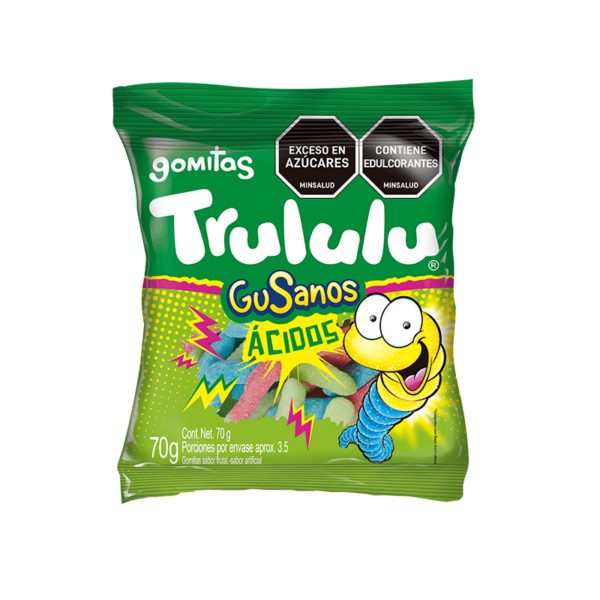 GOMITAS TRULULU GUSANOS X 70GR