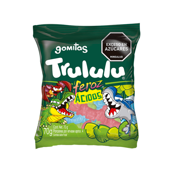 GOMITAS TRULULU FEROZ MINI 70 G