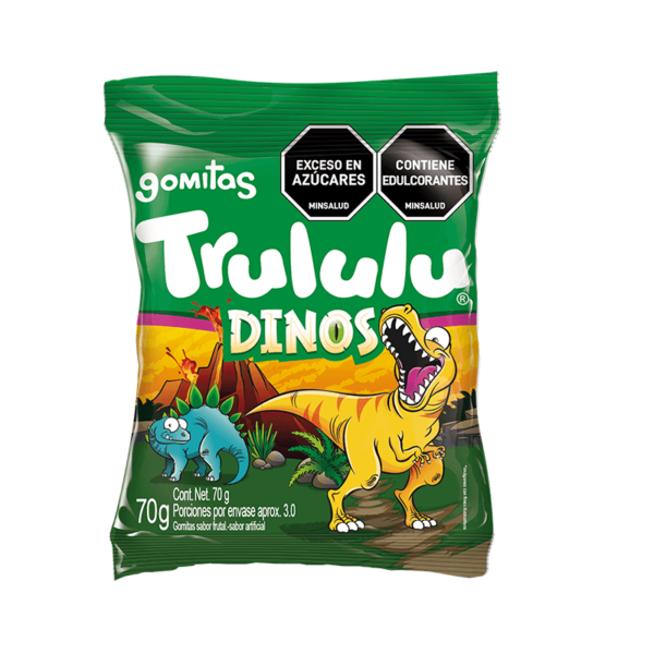GOMITAS TRULULU DINOS 70 G