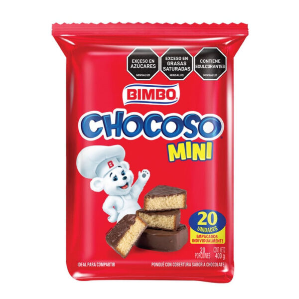 CHOCOSO MINI 400GR X 20