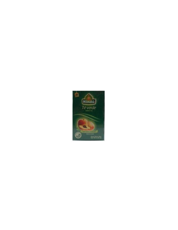 TE VERDE HINDU SABOR DURAZNO 20POR